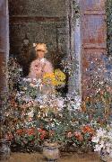Claude Monet Camille at the Window oil